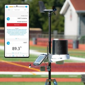 KestrelMet 6400 WBGT weather station with mobile phone